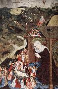 MASTER of the Polling Panels Adoration of the Child Spain oil painting artist